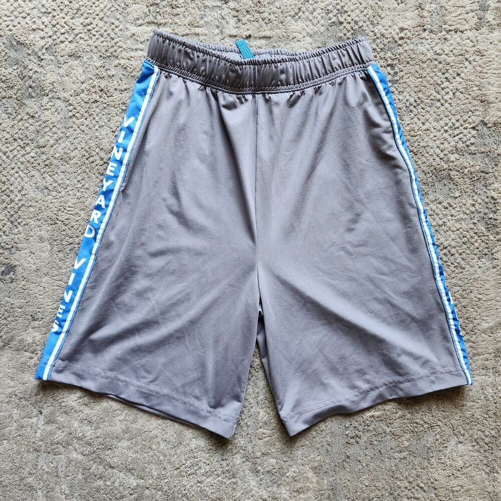 Vineyard Vines Performance Shorts Sz Youth Medium Gray Blue Boys Girls Sport